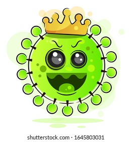 The Middle East Respiratory Syndrome Coronavirus A New Coronavirus , Flat Silhouette Characters Of The Virus Around . China 2019-nCoV
