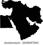 middle east silhouette vector design with white background