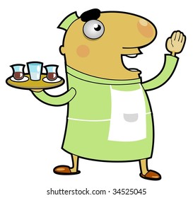 Middle Eastern Characters-vector