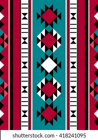 Middle Eastern Rug Pattern From The Arabian Gulf Region