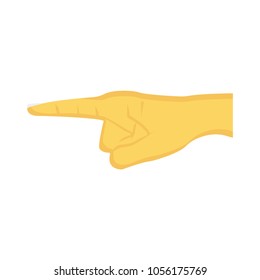middle finger hand gesture 