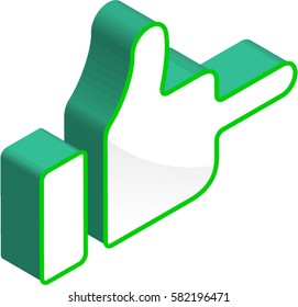 Middle finger Hand ICON