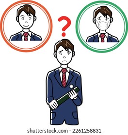 Middle and high school students struggling with masks