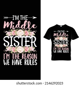  I'm the middle sister I'm the reason we have rules.
