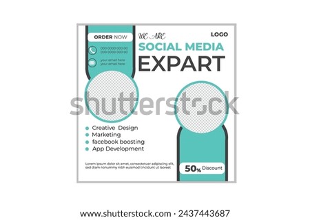 MIDEA POST DESIGN EXPART TEMPLATE VECTOR