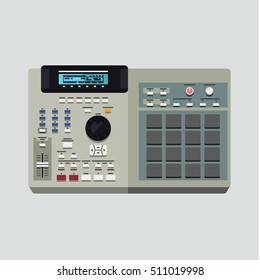 MIDI System Vector Graphic