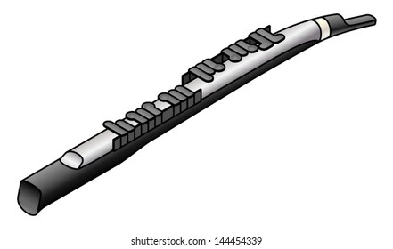 A MIDI woodwind controller / wind synthesizer. 