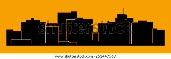 Midland Texas Stock Vector (royalty Free) 251447569