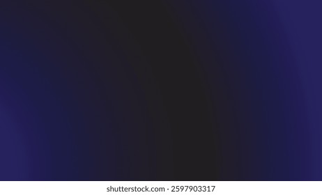 Midnight blue smooth gradient background for backdrop