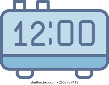 Midnight Filled Blue Tone Icon