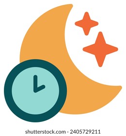 Midnight icon for uiux, web, app, infographic, etc