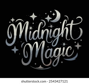 Midnight magic unique t-shirt design