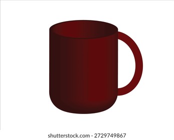 Midnight Red Keramik Becher Design