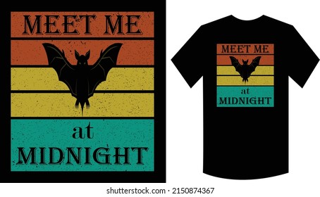 Midnight t-shirt design for all people