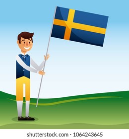 midsummer swedish celebration
