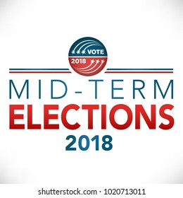 Midterm Election header banner with Vote 