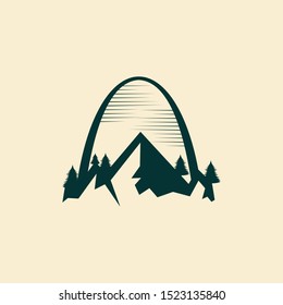 Midwest Forest Natural Creative Business Logo