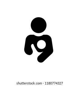 midwife icon vector design. icon vector glyph style