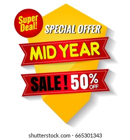 midyear sale banner 