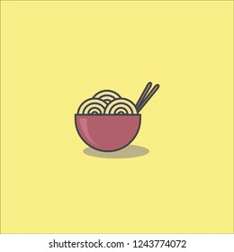 mie icon vector