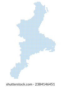 Mie Map Circle Dot Icon