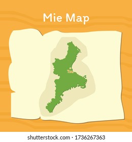 Mie Prefecture Map Japan Country Background