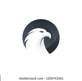 mighty eagle vector icon logo design inspiration that represents the freedom, strong, force, vision