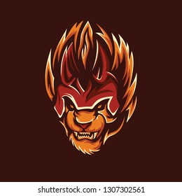 Mighty Lion : Logo E-Sport Gaming