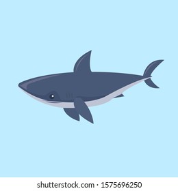 a mighty shark that's really great, tough and good