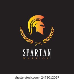  The Mighty Spartan Warrior Logo Design Unleashing Gaming Thrills for a Legendary Virtual Odyssey