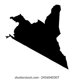 Migori County map, administrative division of Kenya. Vector illustration.