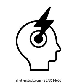 migraña Diseño de conceptos modernos, ilustración vectorial