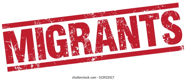 migrants stamp
