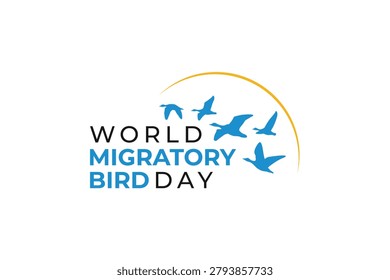 Migratory Birds Awareness Day Vector Design