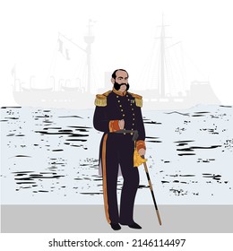 Miguel María Grau Seminario was a Peruvian military sailor and politician, and posthumous Grand Admiral of the Peruvian Navy.