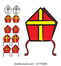 Mijter van Sinterklaas (Mitre of Dutch Santa Claus)