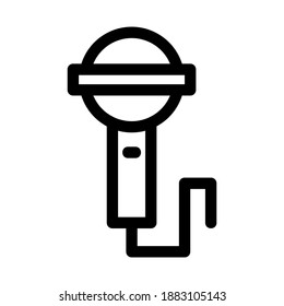mike icon or logo isolated sign symbol vector illustration - high quality black style vector icons
