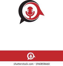 Mike logo Vision Voice maker