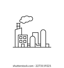 Mineralölwirtschaft, Industrie, Kraftstoffindustrie, Mineralölindustrie - Symbol