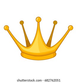 Milady crown icon. Cartoon illustration of milady crown vector icon for web design