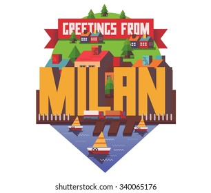 Milan city in italy is a beautiful destination to visit for tourism.