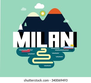 Milan city in italy is a beautiful destination to visit for tourism.