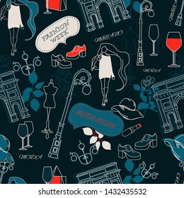 milan pattern seamless design graphic