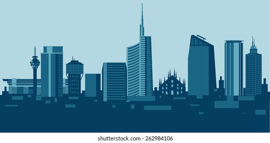 Milan skyline