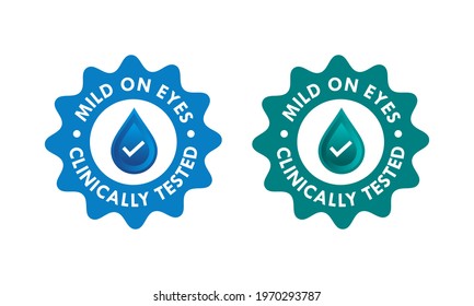 Mild on eyes logo template illustration