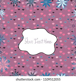 Miles Fleur, ditsy ornament. Vector illustration. Cute floral pattern with buds chamomile flowers. Seamless background. For print on fabric, textiles, wallpaper. Vintage retro style.