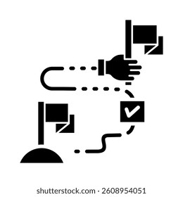 Milestone Icon Element for Design