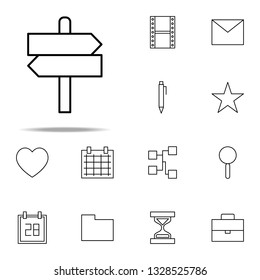 milestone icon. Web icons universal set for web and mobile