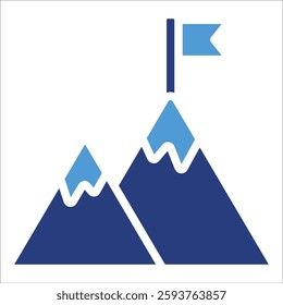 Milestones Icon Element For Design