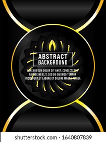 Milimalist and powerfull gradient with black and white color. Futuristic background and creative cover design. Trendy and elegant. Can be use in brochure, flyer, poster, wallpaper, book and banner  